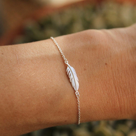Feather Bangle - UnderArt Gallery